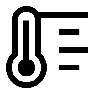 Temperature Max Icon from Carbon Set
