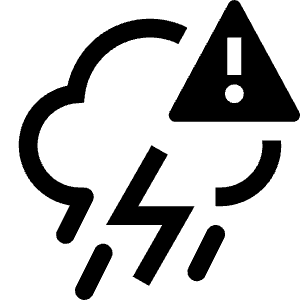 Thunderstorm Severe Icon from Carbon Set