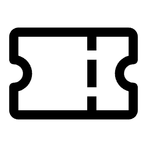 Ticket Icon from Carbon Set