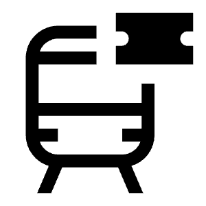 Train Ticket Icon from Carbon Set