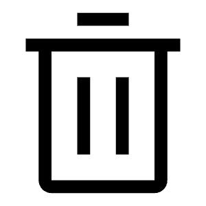 Trash Can Icon from Carbon Set
