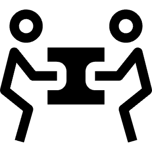 Two Person Lift Icon from Carbon Set