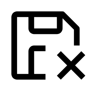 Unsaved Icon from Carbon Set