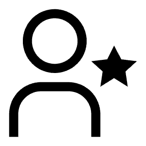 User Certification Icon from Carbon Set