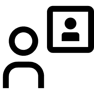 User Identification Icon from Carbon Set