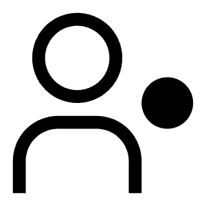 User Online Icon from Carbon Set