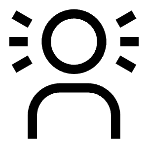 User Simulation Icon from Carbon Set