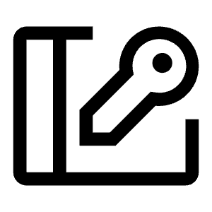 Virtual Column Key Icon from Carbon Set