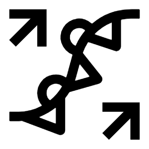 Weather Front Stationary Icon from Carbon Set