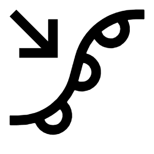 Weather Front Warm Icon from Carbon Set
