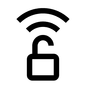 Wifi Not Secure Icon from Carbon Set