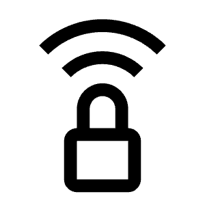 Wifi Secure Icon from Carbon Set