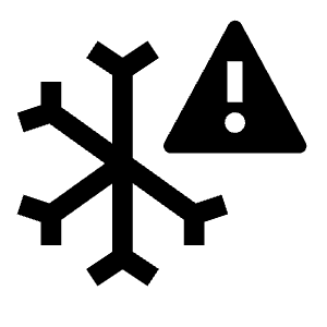 Winter Warning Icon from Carbon Set