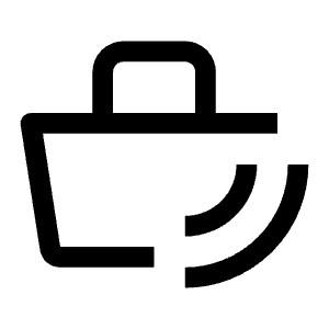 Wireless Checkout Icon from Carbon Set