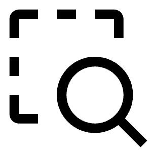 Zoom Area Icon from Carbon Set