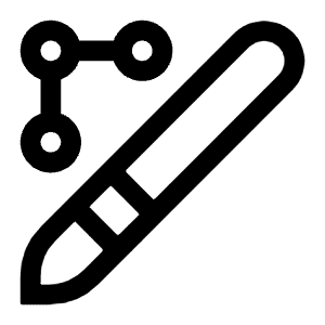 Brush Polygon Icon from Carbon Set
