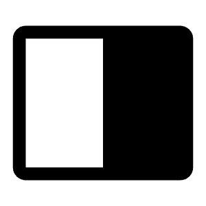 Cut In Half Icon from Carbon Set