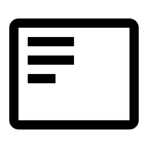Dicom Overlay Icon from Carbon Set