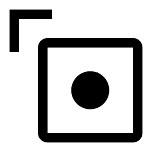 Hole Filling Cursor Icon from Carbon Set