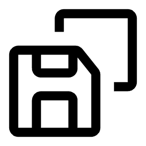 Save Image Icon from Carbon Set