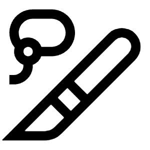 Scalpel Lasso Icon from Carbon Set