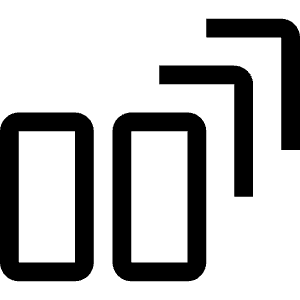 Stacked Scrolling 2 Icon from Carbon Set