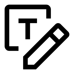 Text Annotation Toggle Icon from Carbon Set