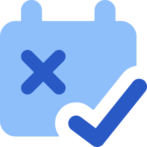 Calendar Date Free Cancelation Icon from Core Flat Set