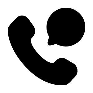 Call Chat Icon from Solar Bold Set