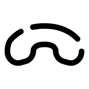 End Call Rounded Icon from Solar Broken Set