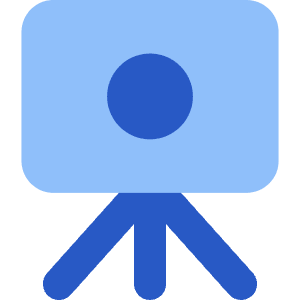 Camera Tripod Icon from Core Flat Set