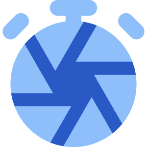 Shutter Speed Timer Icon from Core Flat Set