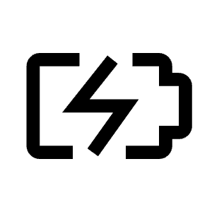 Battery Charging Icon from Carbon Set