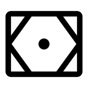 Navaid Vordme Icon from Carbon Set