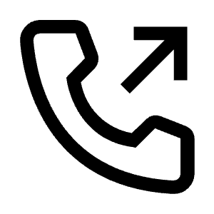 Phone Outgoing Icon from Carbon Set