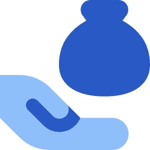 Bag Share Icon from Core Flat Set