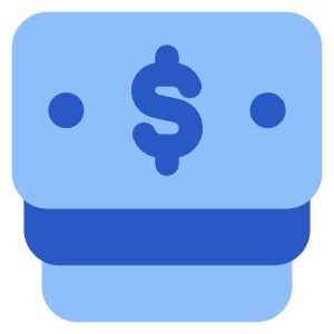 Bill Dollar 1 Icon from Core Flat Set
