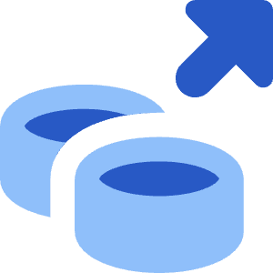 Cash Outgoing Icon from Core Flat Set