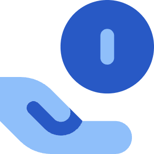 Coin Share Icon from Core Flat Set