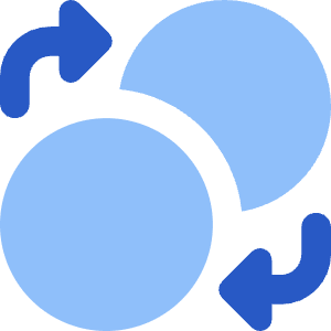Coin Swap Money Currency Exchange Icon from Core Flat Set