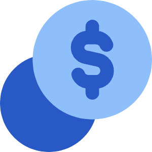 Dollar Coin 1 Icon from Core Flat Set