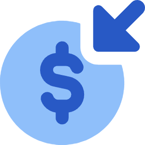Income Money Icon from Core Flat Set