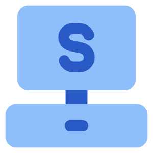 Cashier Machine 2 Icon from Core Flat Set