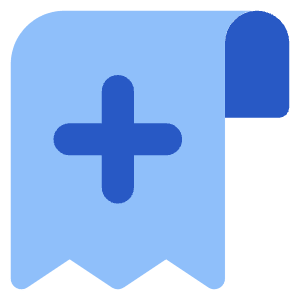 Receipt Add Icon from Core Flat Set