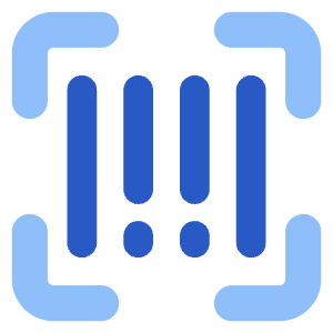 Scanner Bar Code Icon from Core Flat Set