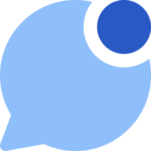 Chat Bubble Oval Notification Icon from Core Flat Set