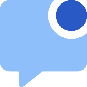 Chat Bubble Square Notification Icon from Core Flat Set