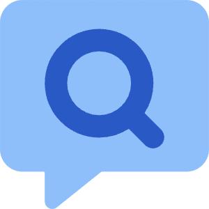 Search Comment History Icon from Core Flat Set