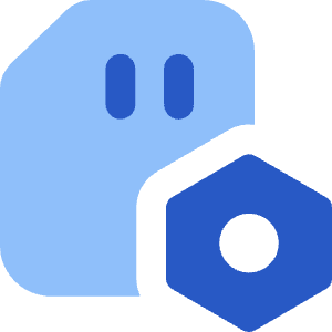 Sd Card Setting 1 Icon from Core Flat Set