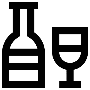 Bottle Glass Icon from Atlas Line Set